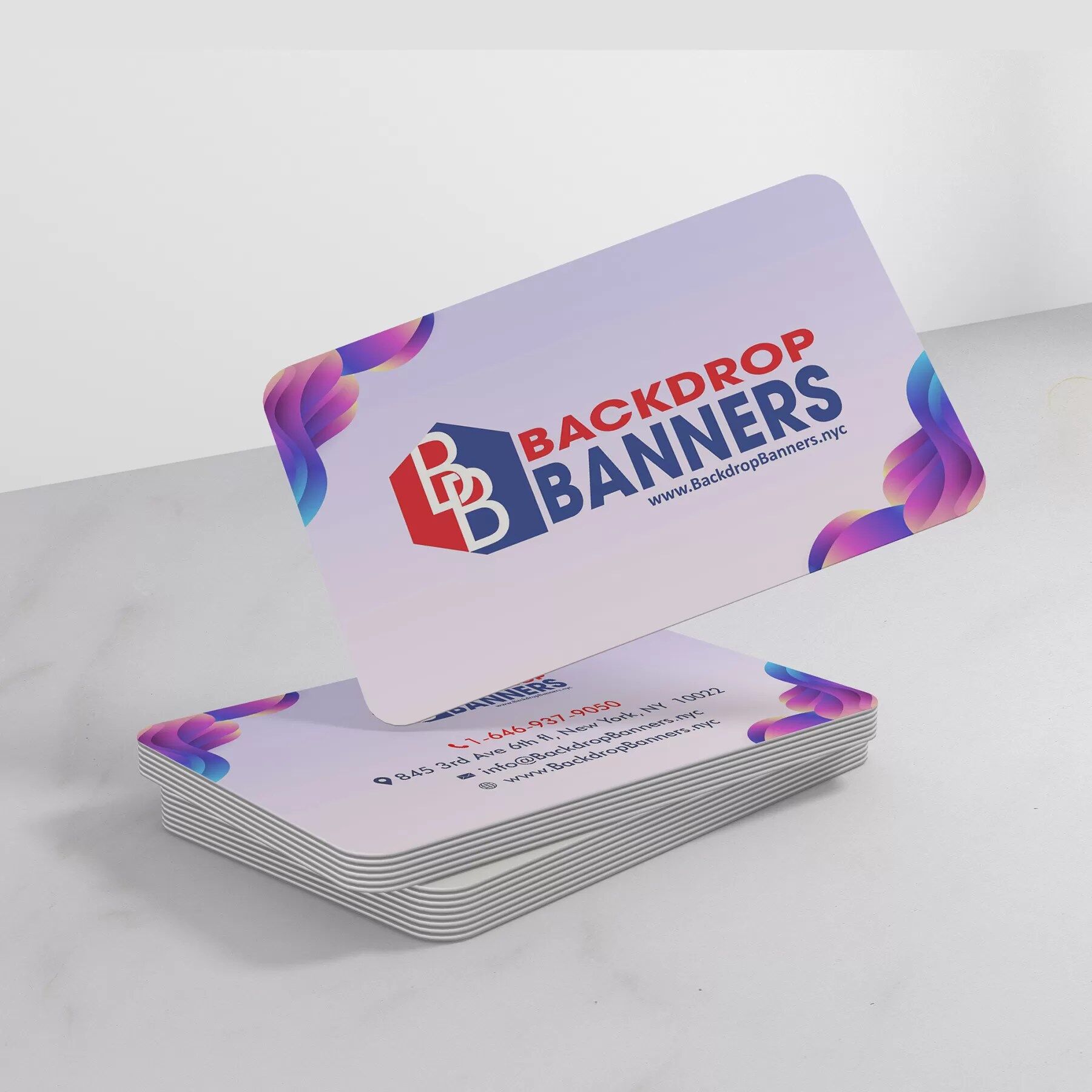 Rounded Corner Business Cards