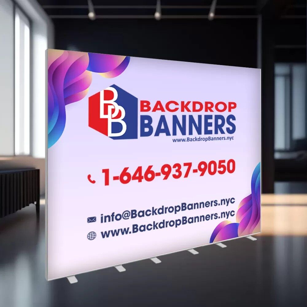 10 ft x 8 ft Vector Frame Backlit Display