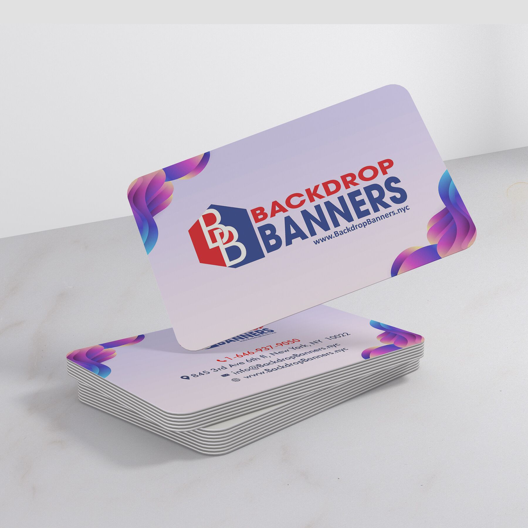 Rounded Corner Business Cards