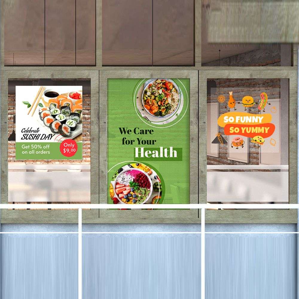 Clear Window Decals - Image 3